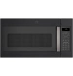 GE 1.9 Cu. Ft. Over-the-Range Microwave Steam Cleaning Black Slate from Kings Outlet
