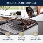 De Longhi Eletta Explore Fully Automatic Espresso Machine Cold Brew Silver from Kings Outlet