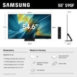Samsung 55" Class S95F Series OLED 4K UHD SamsungVision AI Smart Tizen TV 2025 from Kings Outlet