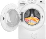 Whirlpool 4.5 Cu. Ft. High Efficiency Front Load Washer Tumble Fresh Option White from Kings Outlet