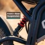 GoTrax Fitz 16" Electric Dirt Bike 15mi Max Range 15.5 mph Max Speed Black from Kings Outlet