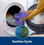 GE 7.8 Cu. Ft. Stackable Smart 10-Cycle Gas Dryer White from Kings Outlet