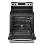 Amana 4.8 Cu. Ft. Freestanding Electric Range Extra-Large Oven Window Stainless Steel from Kings Outlet