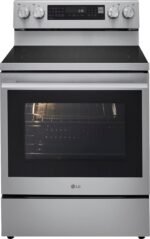 LG 6.3 Cu. Ft. Freestanding Electric True Convection Smart Range Air Fry InstaView Stainless from Kings Outlet