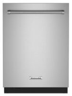 KitchenAid 24" Top Control Built-In Stainless Steel Tub Dishwasher 3rd Rack Fan-Enabled ProDry 44 from Kings Outlet
