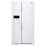 Whirlpool 25 Cu Ft. Wide Side-by-Side Refrigerator White from Kings Outlet