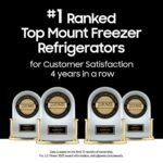 Samsung 18 cu. ft. Garage Ready Top Freezer Refrigerator All-Around Cooling Stainless Steel from Kings Outlet
