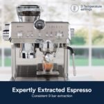 De Longhi La Specialista Opera Espresso Machine Silver from Kings Outlet