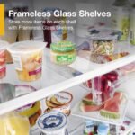 Whirlpool 20.5 Cu. Ft. Top-Freezer Refrigerator Frameless Glass Shelves Monochromatic Stainless Steel from Kings Outlet
