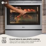 LG 6.3 Cu. Ft. Freestanding Gas True Convection Smart Range EasyClean Air Fry UltraHeat from Kings Outlet