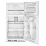Maytag 20.5 Cu. Ft. Top Freezer Refrigerator PowerCold Feature White Ice from Kings Outlet