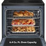 KitchenAid 6.4 Cu. Ft. Self-Cleaning Freestanding Electric Convection Range Black Stainless Steel from Kings Outlet