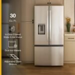Whirlpool 30 Cu. Ft. French Door Refrigerator Dual Ice Makers Fingerprint-Resistant Stainless Finish from Kings Outlet