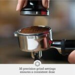 Breville Barista Express Espresso Machine 15 bars of pressure Milk Frother integrated grinder Stainless from Kings Outlet