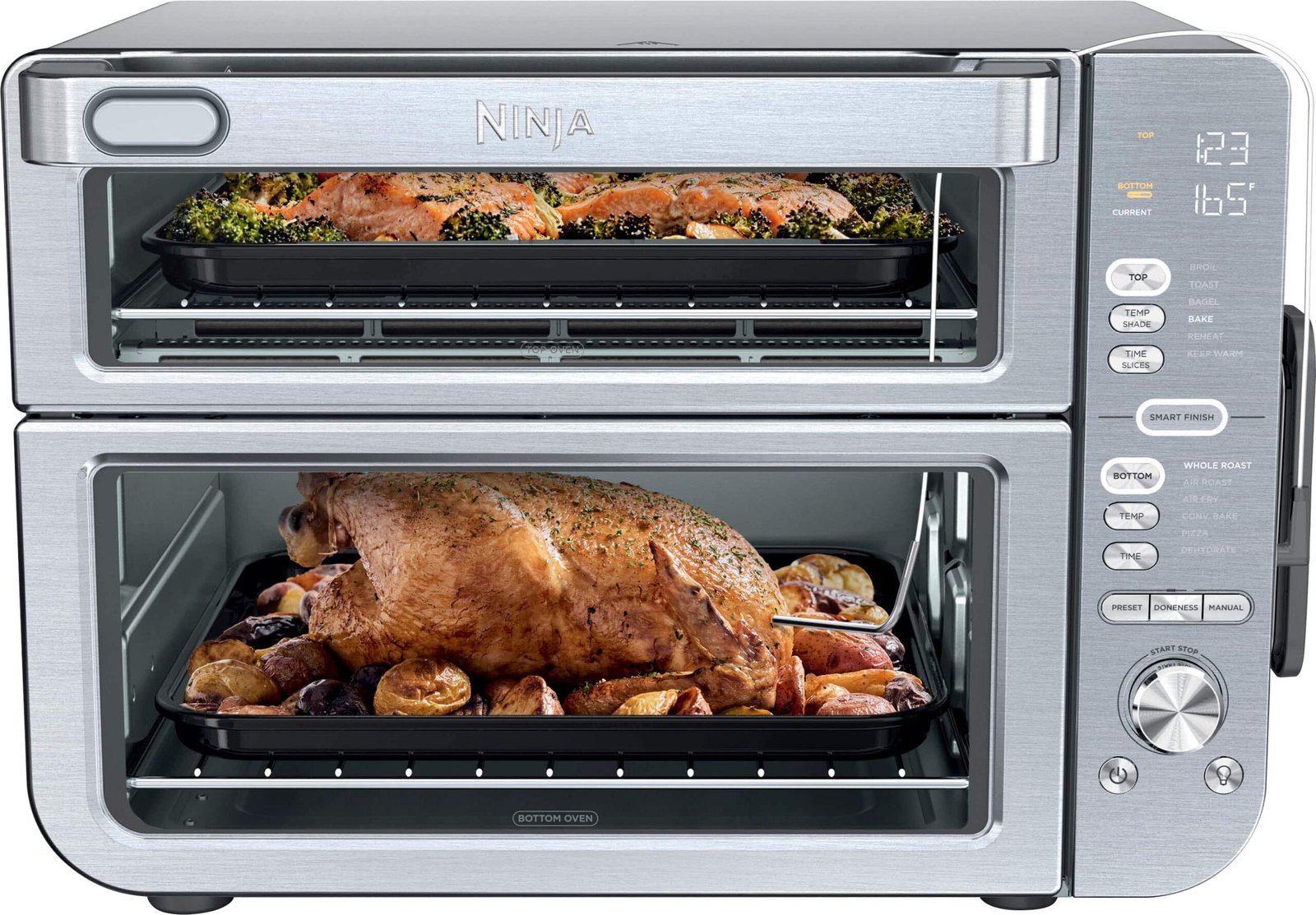 Kings Outlet Ninja Double Stack XL Countertop Oven Air Fryer Pro Cook System Stainless Steel Ninja Double Stack XL Countertop Oven Air Fryer Pro Cook System Stainless Steel from Kings Outlet