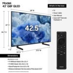 Samsung 43" Class Q8F Series QLED 4K UHD SamsungVision AI Smart Tizen TV 2025 from Kings Outlet
