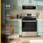 Whirlpool 30-inch Electric Range No Preheat Mode Stainless Steel from Kings Outlet