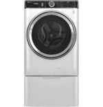 GE 16" Laundry Pedestal Storage Drawer Select Washers Dryers White from Kings Outlet
