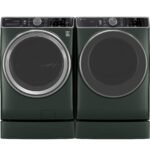 GE 7" RightHeight Riser Laundry Pedestal Select Washers Dryers Jade Green from Kings Outlet
