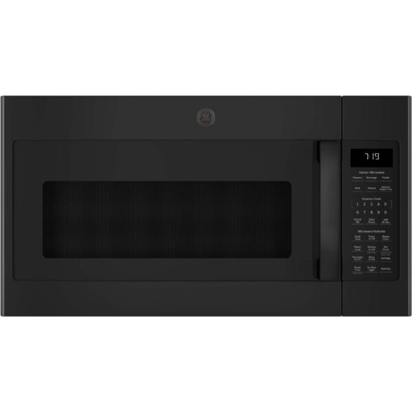 GE 1.9 Cu. Ft. Over-the-Range Microwave Sensor Cooking Steam Cleaning Black from Kings Outlet