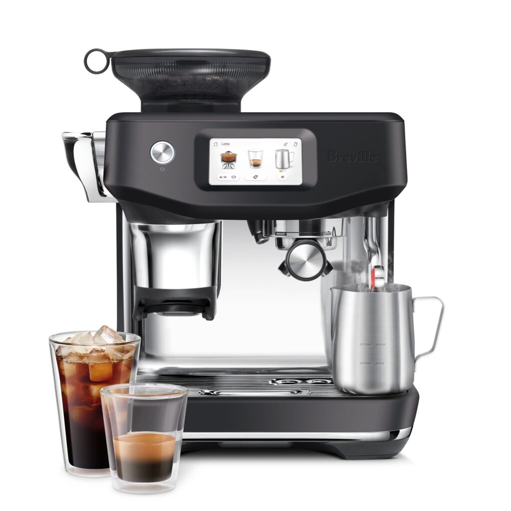Breville Barista Touch Impress Espresso Machine Black Truffle from Kings Outlet