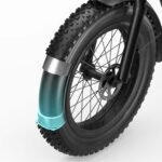 HiBoy EX6 Electric Bike 75 mi Max Operating Range 25 mph Max Speed Black from Kings Outlet
