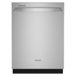 Whirlpool 24" Dishwasher AI Intelligent Wash 47 dBA Stainless Steel from Kings Outlet