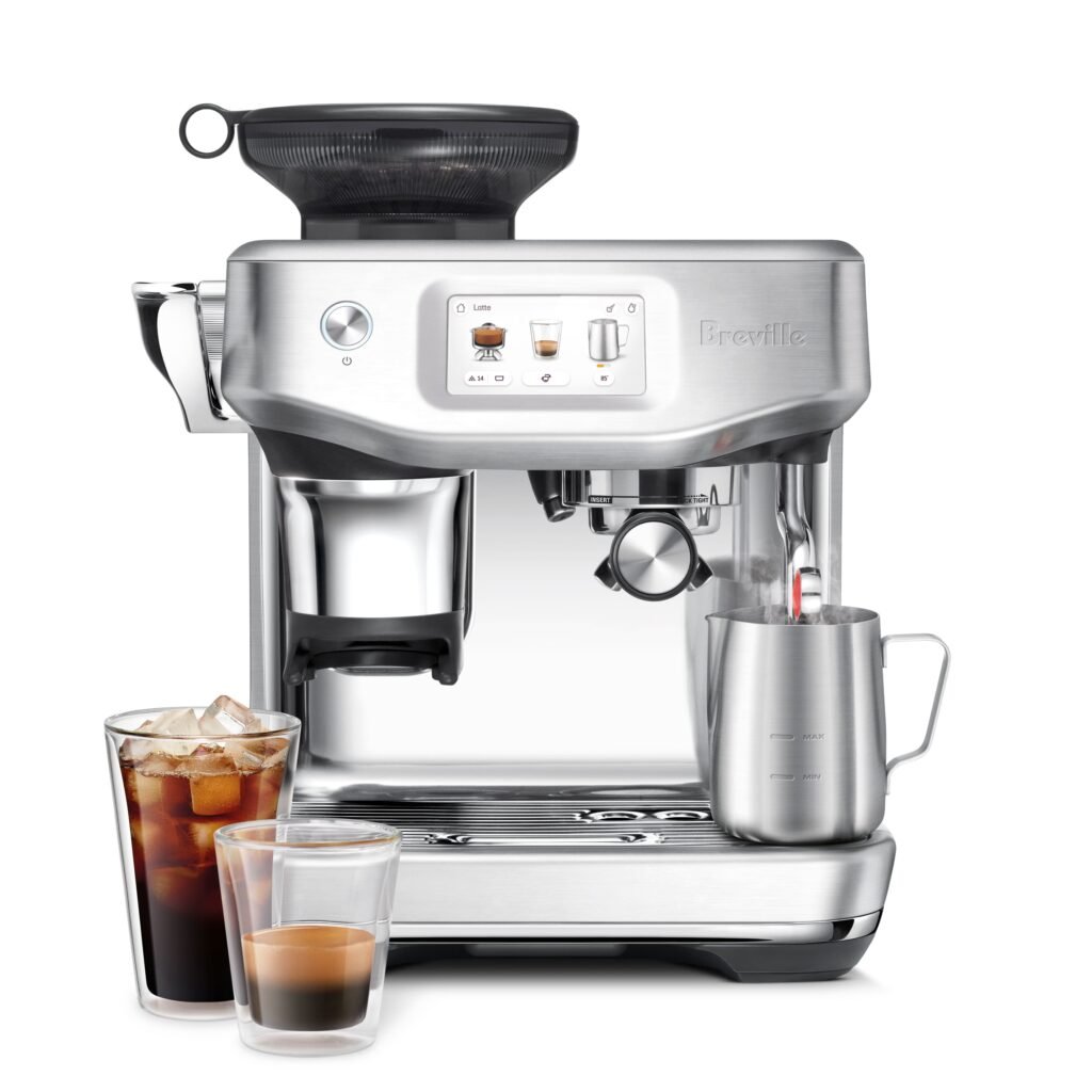 Breville Barista Touch Impress Espresso Machine Brushed Stainless Steel from Kings Outlet