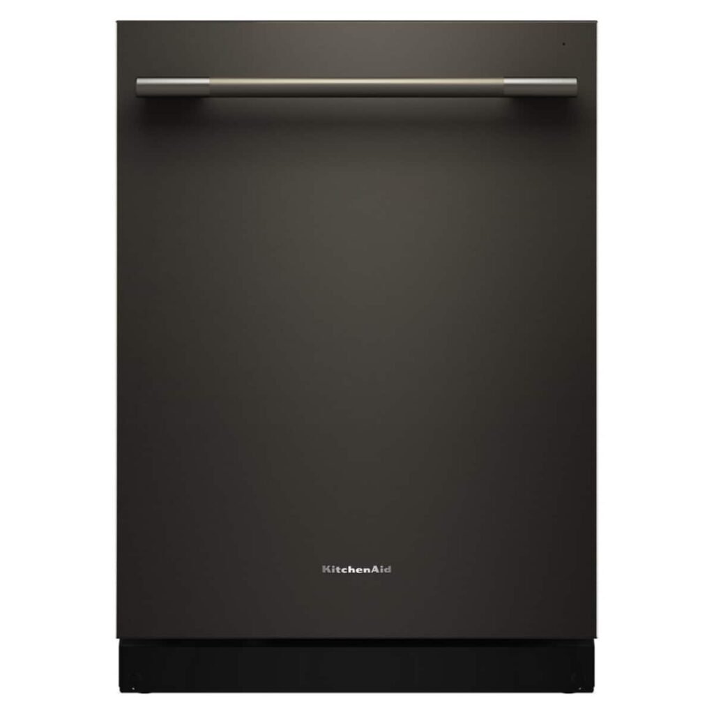 KitchenAid 24" Top Control Built-In Tub Dishwasher Third Level Jet Rack 40+ Total Wash from Kings Outlet