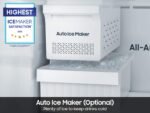 Samsung 18 cu. ft. Garage Ready Top Freezer Refrigerator All-Around Cooling Stainless Steel from Kings Outlet