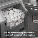 KitchenAid 26.2 Cu. Ft. Multi-Door French Door Refrigerator Platinum Interior Stainless Steel from Kings Outlet