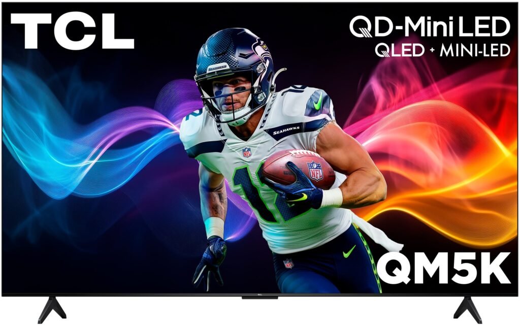 TCL 55" Class QM5K Series 4K UHD HDR QD-Mini LED Smart TV Google TV from Kings Outlet