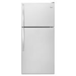 Whirlpool 18.2 Cu. Ft. Top-Freezer Refrigerator Monochromatic Stainless Steel from Kings Outlet