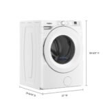 Whirlpool 4.5 Cu. Ft. High Efficiency Front Load Washer Tumble Fresh Option White from Kings Outlet