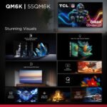 TCL 55" QM6K Series 4K UHD HDR QD Mini LED Smart TV Google TV from Kings Outlet