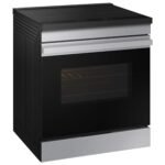 Samsung Bespoke 6.3 Cu. Ft. Slide-In Electric Induction Range Air Fry Stainless Steel from Kings Outlet
