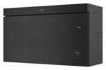 Whirlpool 1.1 Cu. Ft. Over-the-Range Microwave Flush Built-in Design Black from Kings Outlet