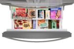 Whirlpool 24.5 Cu. Ft. French Door Refrigerator Two-Tier Freezer Storage Black from Kings Outlet