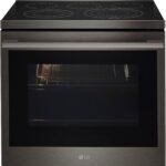 LG 6.3 Cu. Ft. Freestanding Electric True Convection Smart Range Air Fry Premium Handle from Kings Outlet
