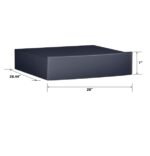 GE 7" RightHeight Riser Laundry Pedestal Select Washers Dryers Sapphire Blue from Kings Outlet
