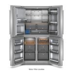 KitchenAid 19.4 Cu. Ft. French Door Refrigerator Flexible Temperature Zone Stainless Steel from Kings Outlet