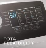GE 7.4 Cu. Ft. Front Load Electric Dryer Sensor Dry White Matte Black from Kings Outlet
