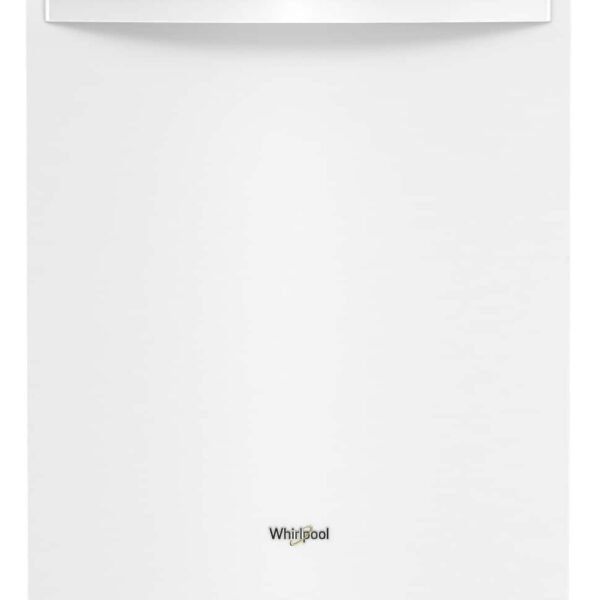 Whirlpool 24" Top Control Built-In Stainless Steel Tub Dishwasher Large Capacity Tall Top Rack from Kings Outlet