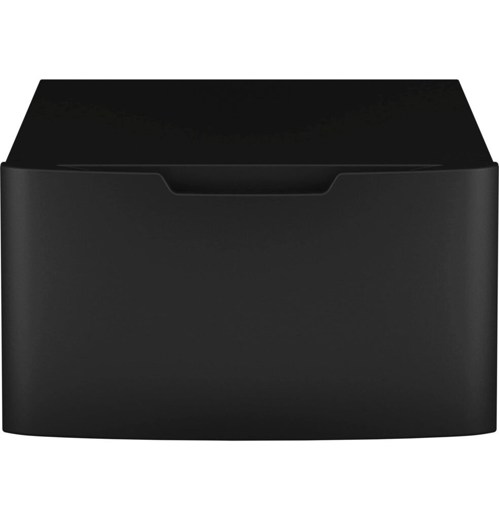 GE 16" Laundry Pedestal Storage Drawer Select Washers Dryers Carbon Graphite from Kings Outlet