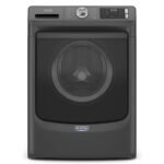 Maytag 4.5 Cu. Ft. High-Efficiency Stackable Front Load Washer Steam Fresh Spin Volcano Black from Kings Outlet