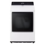 LG 7.3 Cu. Ft. Smart Electric Dryer Steam EasyLoad Door Alpine White from Kings Outlet