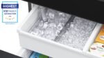 Samsung Bespoke 23 cu. ft. Counter Depth 4-Door French Door Refrigerator AI Family Hub+ from Kings Outlet
