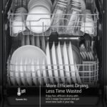 LG 24" Front Control Built-In Stainless Steel Tub Dishwasher SenseClean 52 dBA Black from Kings Outlet