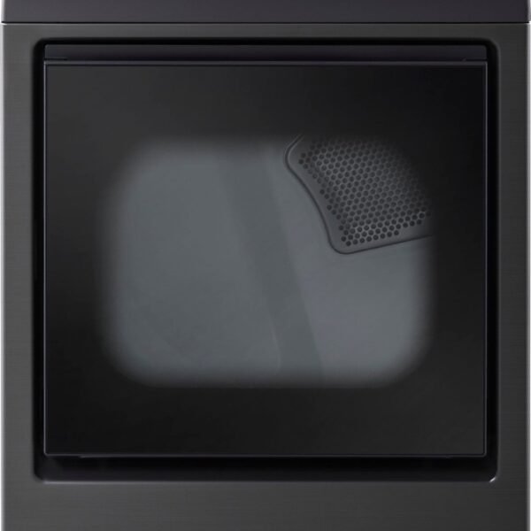 LG 7.3 Cu. Ft. Smart Electric Dryer Sensor Dry Platinum Black from Kings Outlet
