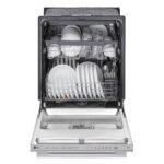 LG 24" Top Control Smart Built-In Stainless Steel Tub Dishwasher 3rd Rack QuadWash Pro from Kings Outlet